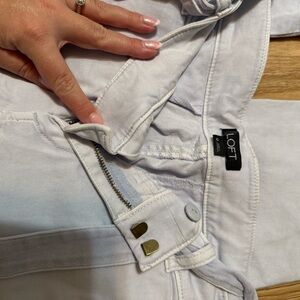LOFT Women's Light Gray/blue 👖
